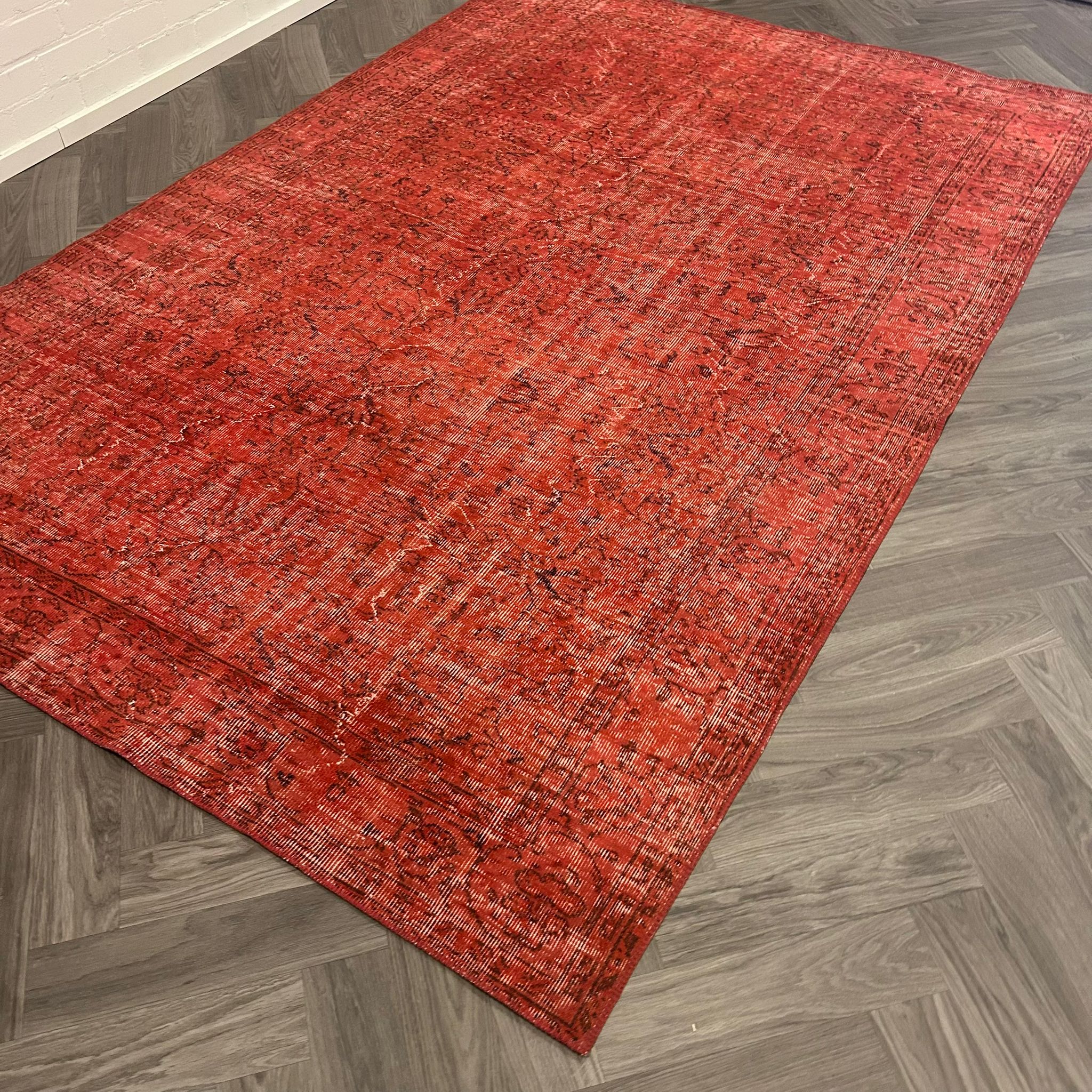 Brinker Carpets Vintage carpet 2421 Red - 200x300cm - Vloerkleden Koning
