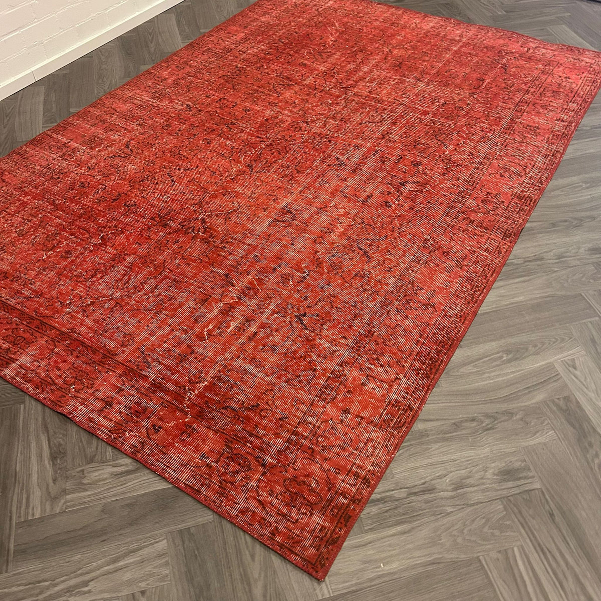 Brinker Carpets Vintage carpet 2421 Red - 200x300cm - aanzicht 1 - Vloerkleden Koning