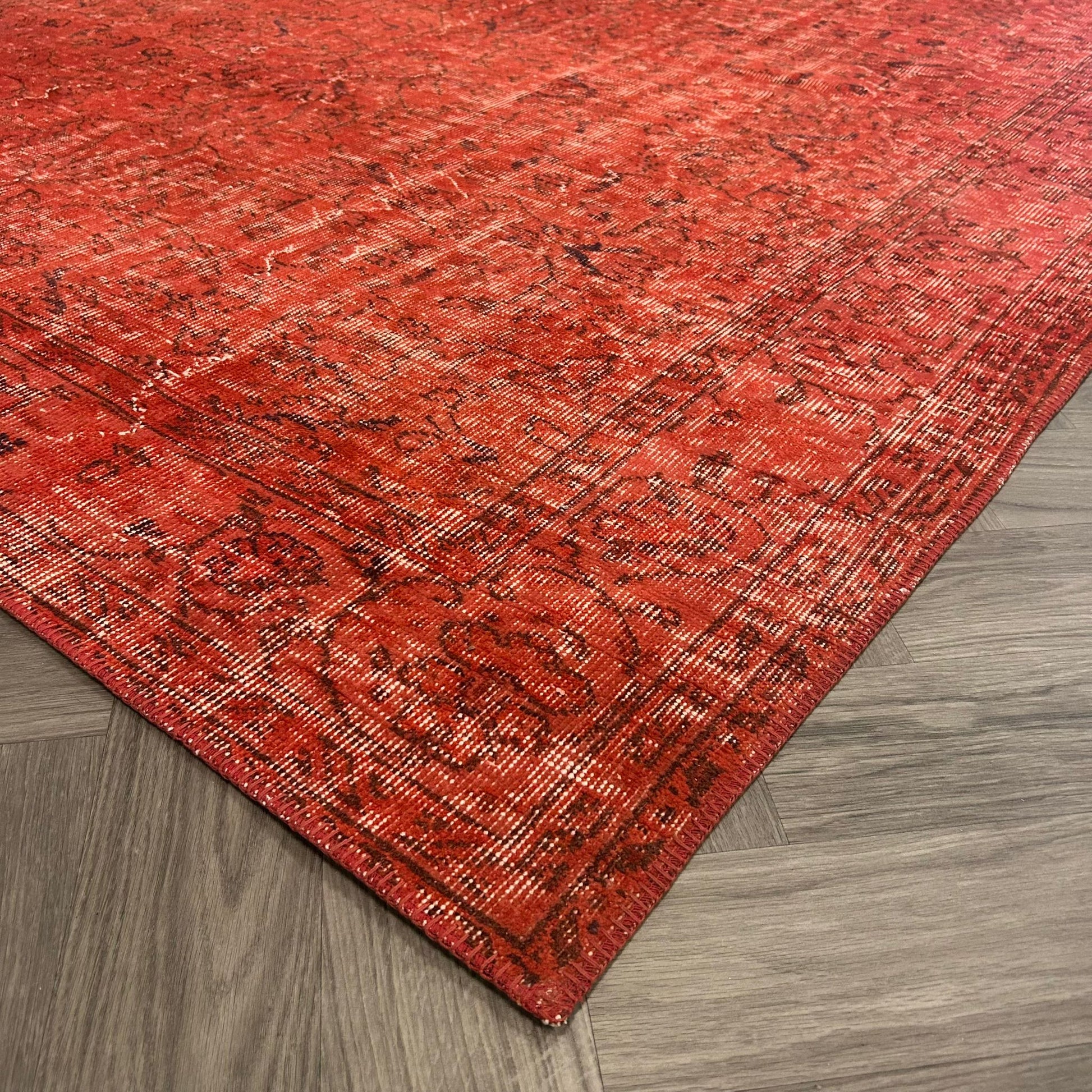 Brinker Carpets Vintage carpet 2421 Red - 200x300cm - Vloerkleden Koning