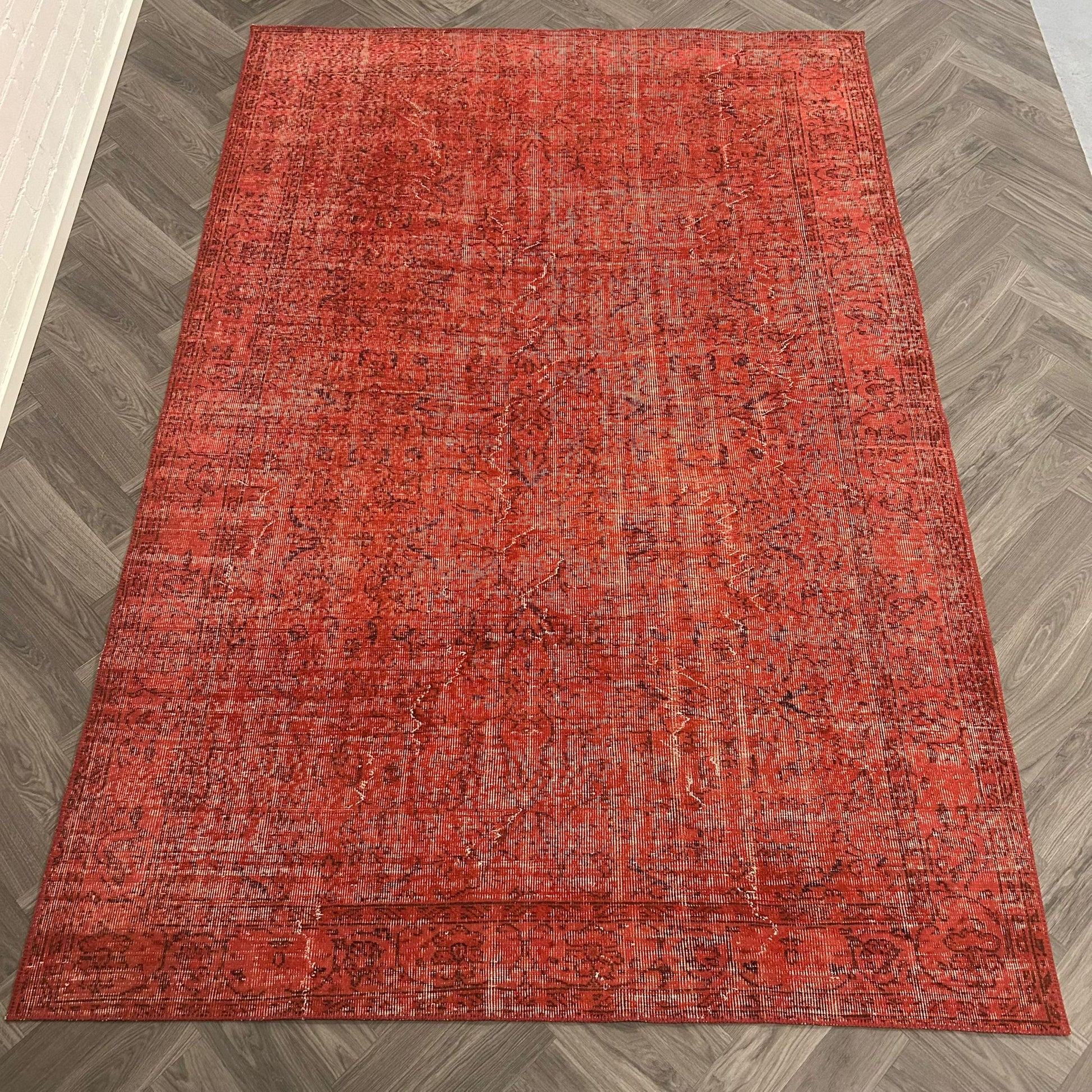 Brinker Carpets Vintage carpet 2421 Red - 200x300cm - Vloerkleden Koning