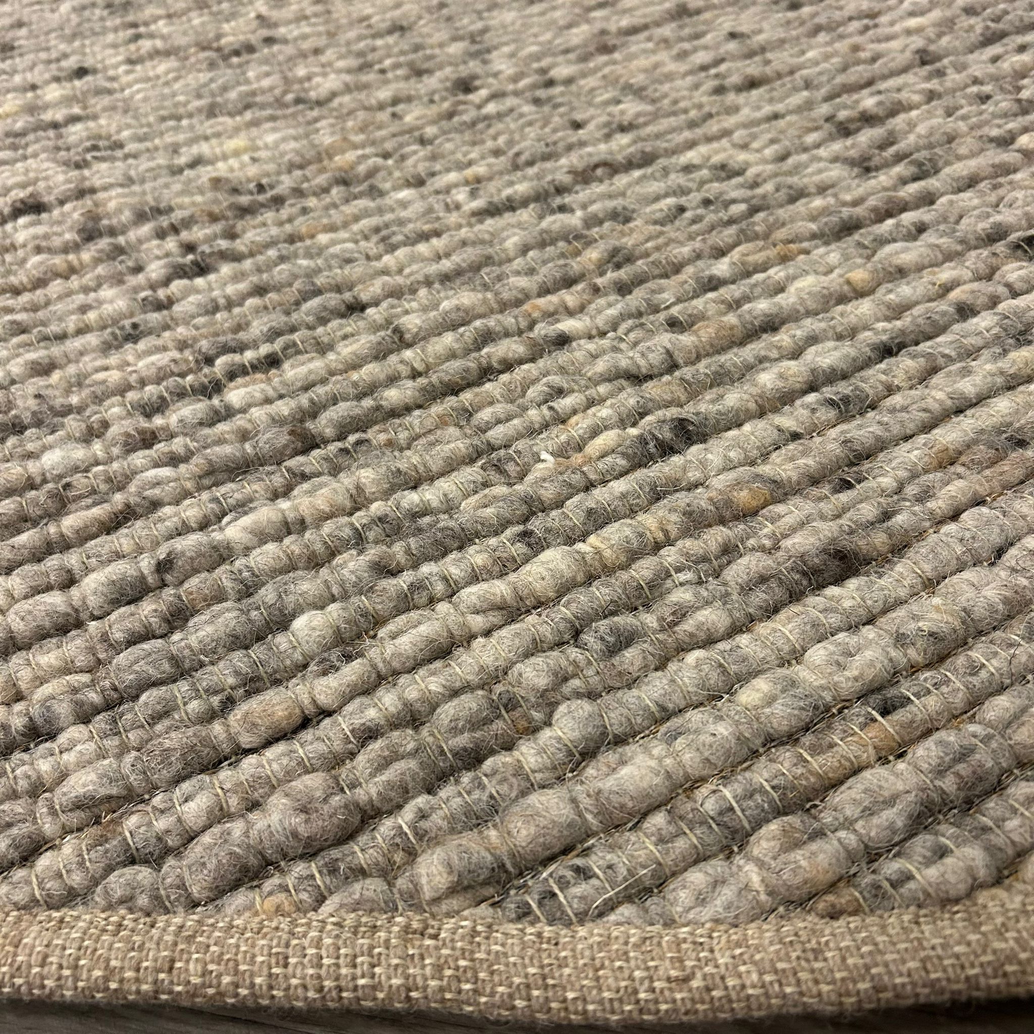 Brinker Carpets Wool Structres 182 Vloerkleed - 270x270cm - aanzicht 2 - Vloerkleden Koning