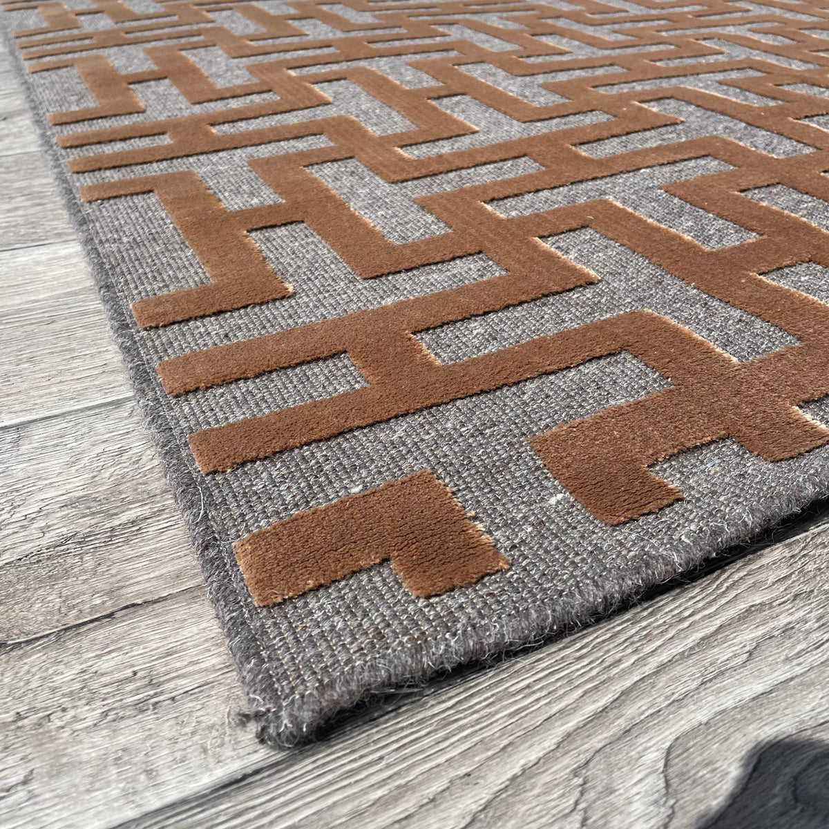 Brinker Chiara Wood Vloerkleed - 240x340cm - QF Living