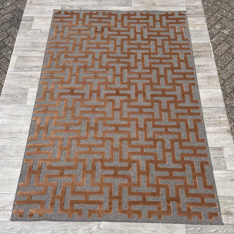Brinker Chiara Wood Vloerkleed - 240x340cm - QF Living