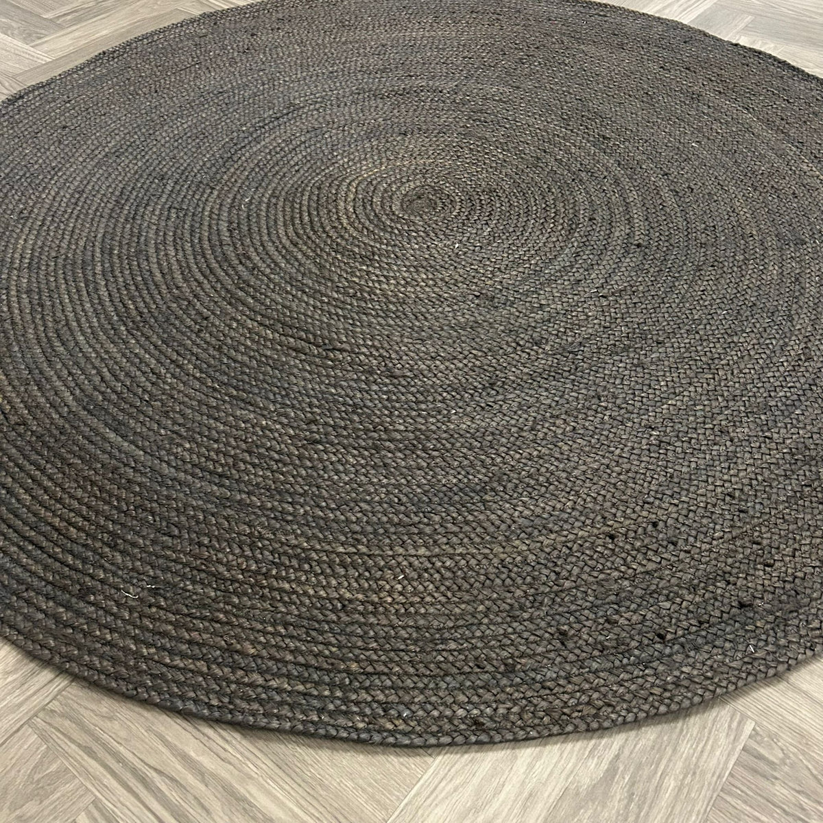 Brinker Circle 11 Anthracite Vloerkleed - 200x200cm - QF Living