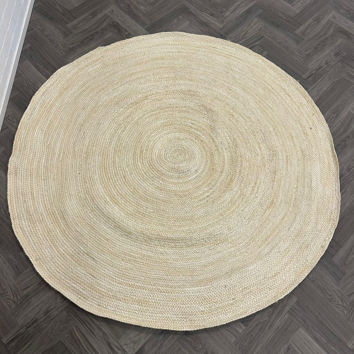 Brinker Circle 2 Beige Vloerkleed - 200x200cm - QF Living