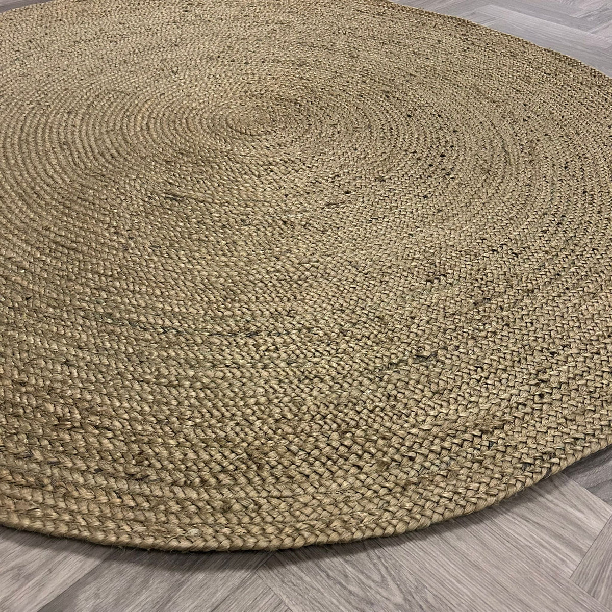 Brinker Circle 6 Olive Vloerkleed - 200x200cm - QF Living