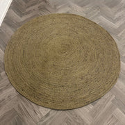 Brinker Circle 6 Olive Vloerkleed - 200x200cm - QF Living