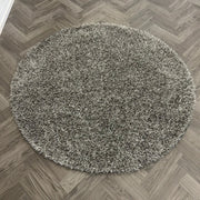 Brinker Comfort Grey Rond Vloerkleed - 200x200cm - QF Living