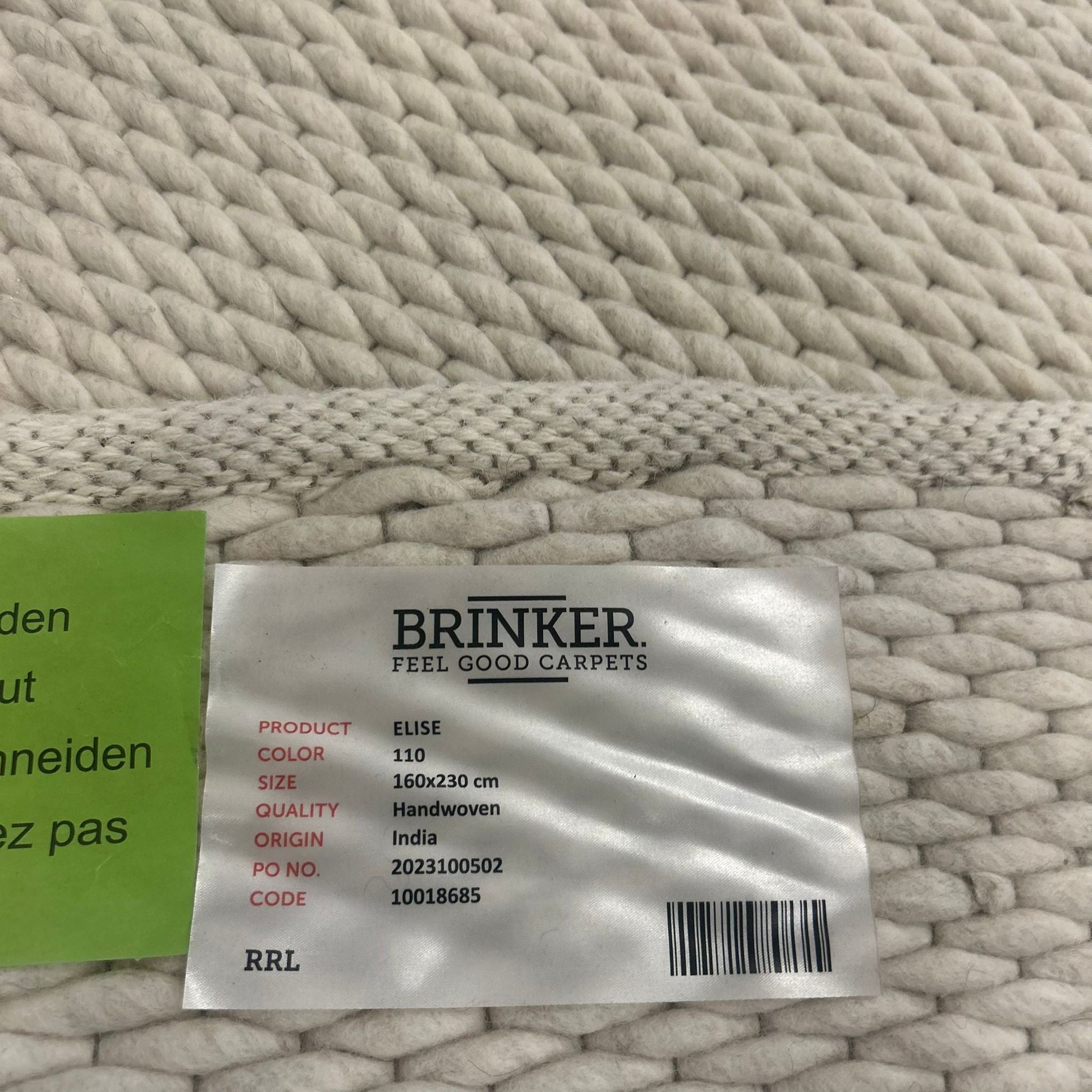 Brinker Elise Monopoli 110 Vloerkleed - 160x230cm - QF Living