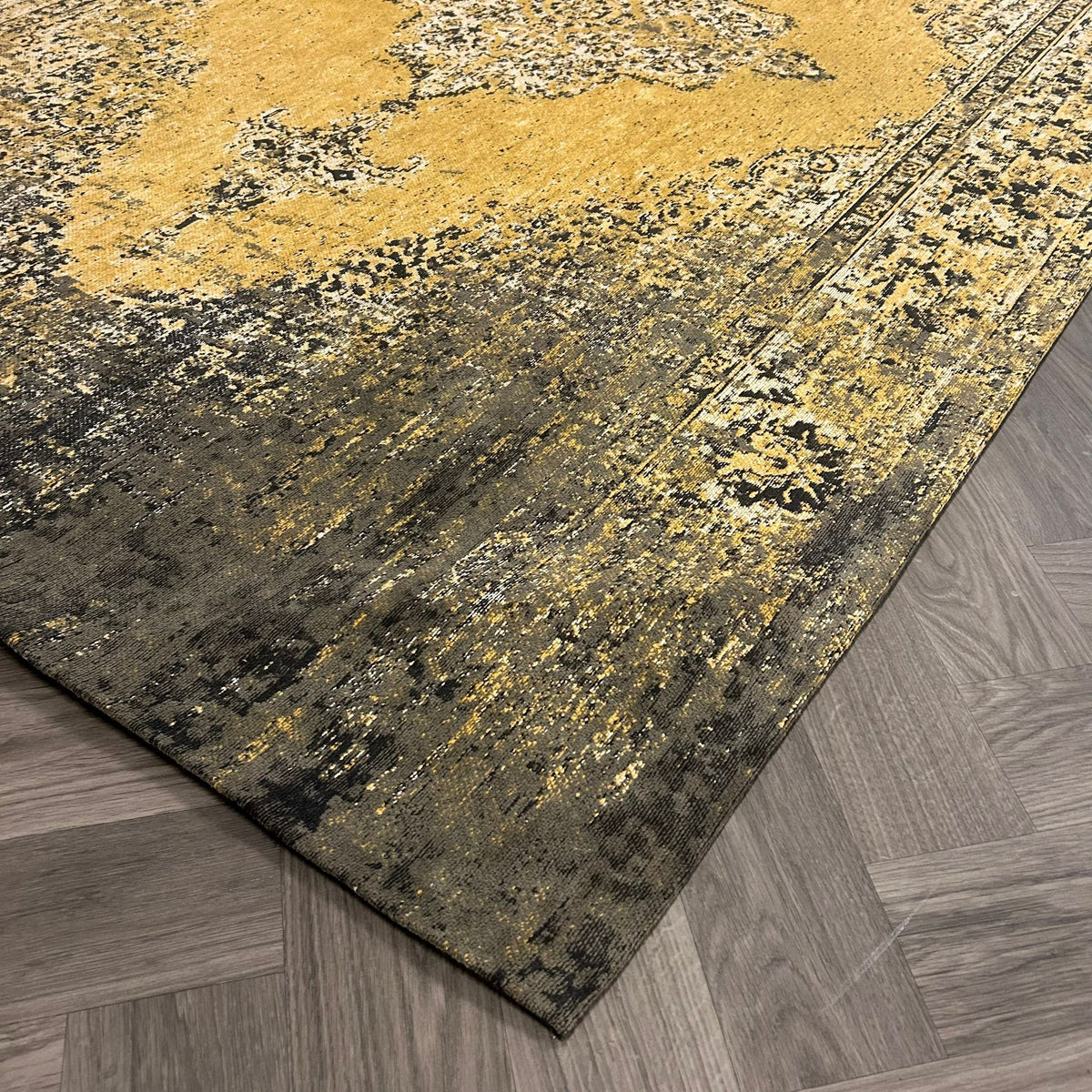 Brinker Fez Yellow Vloerkleed - 160x240cm - QF Living