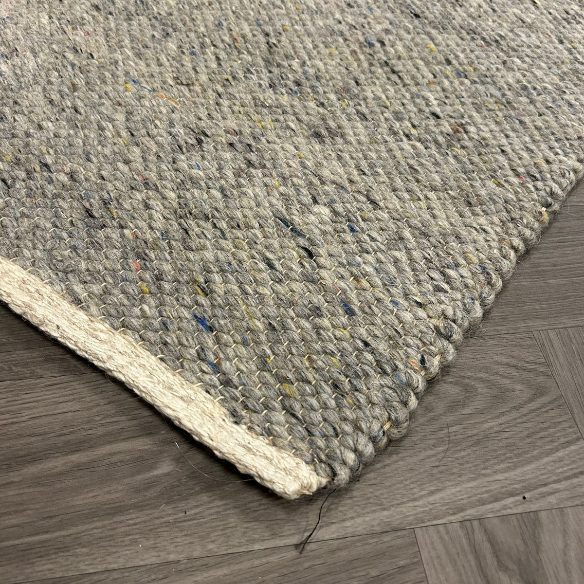 Brinker Flatweave Beige Vloerkleed - 240x340cm - QF Living