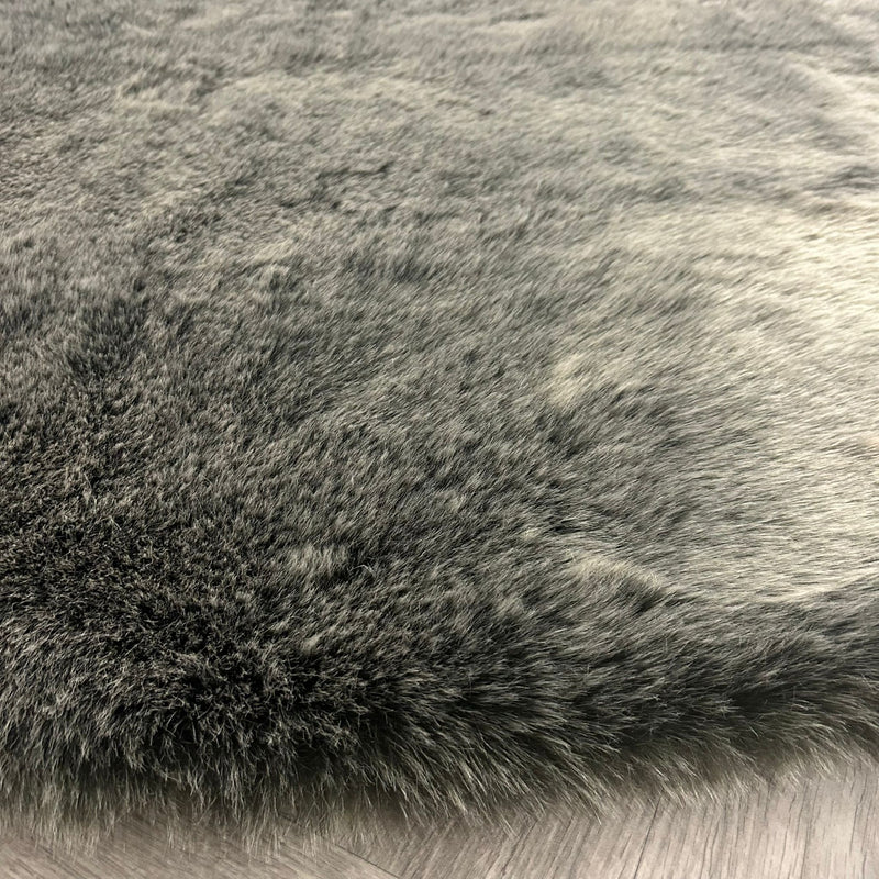 Brinker Carpets Fluffy Anthracite - 180x180cm