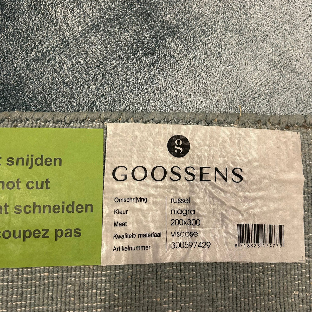 Brinker Goossens Russel Niagra Vloerkleed - 200x300cm - QF Living