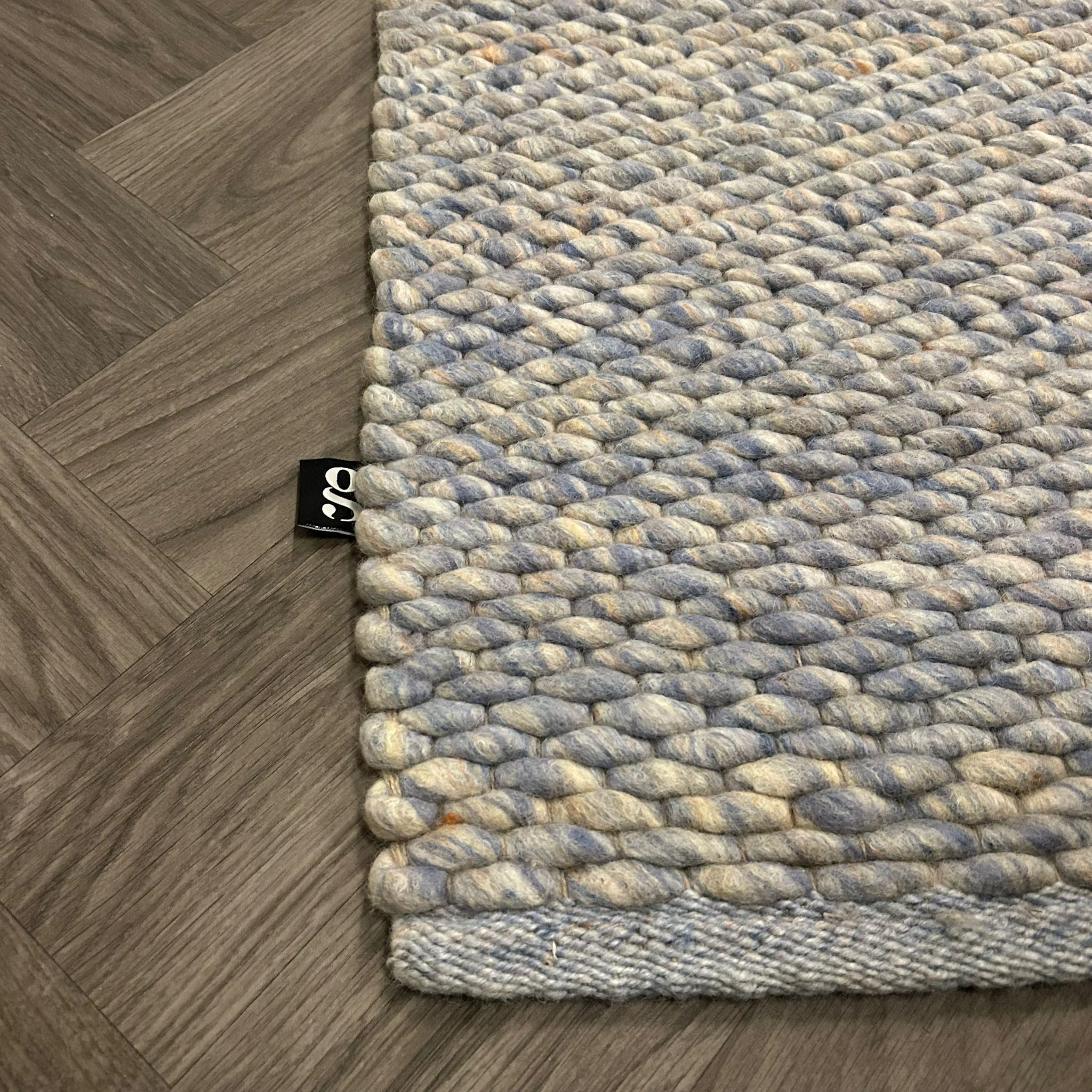 Brinker Goossens Xen Blauw Vloerkleed - 200x300cm - QF Living
