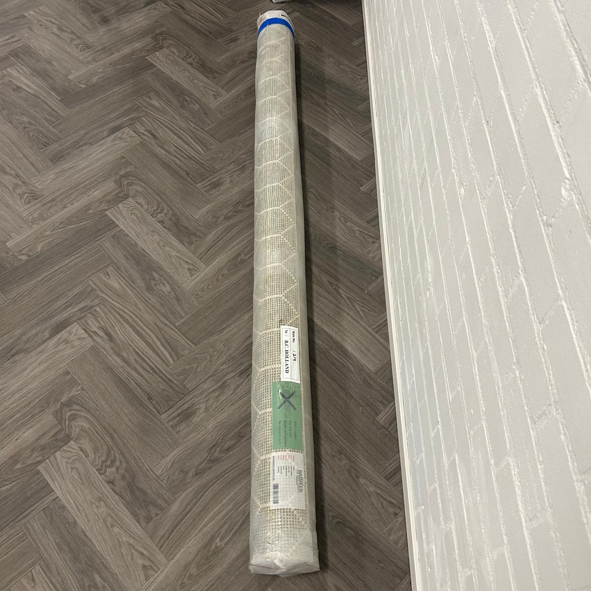 Brinker Laatz Green Vloerkleed - 240x340cm - QF Living