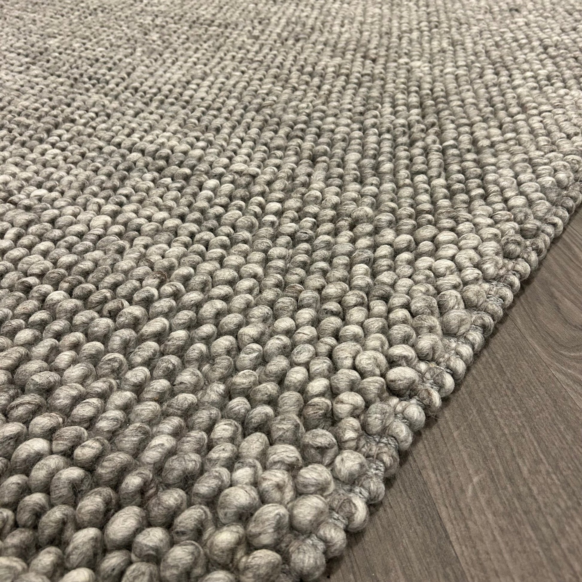 Brinker Loop 2401 Grijs Vloerkleed - 170x230cm - QF Living