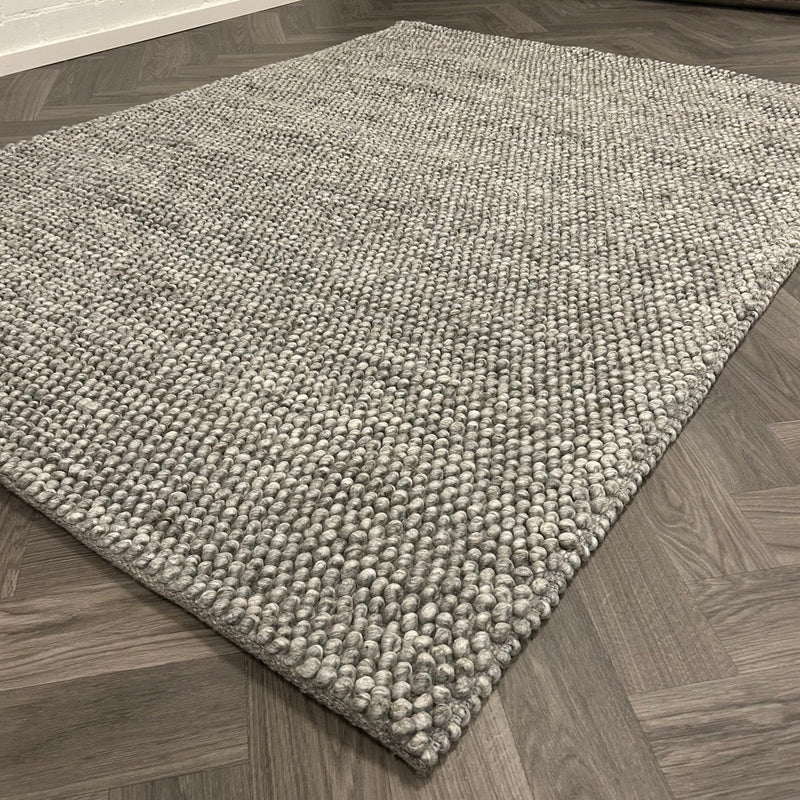 Brinker Carpets Loop Grijs 2401 Vloerkleed - 170x230cm