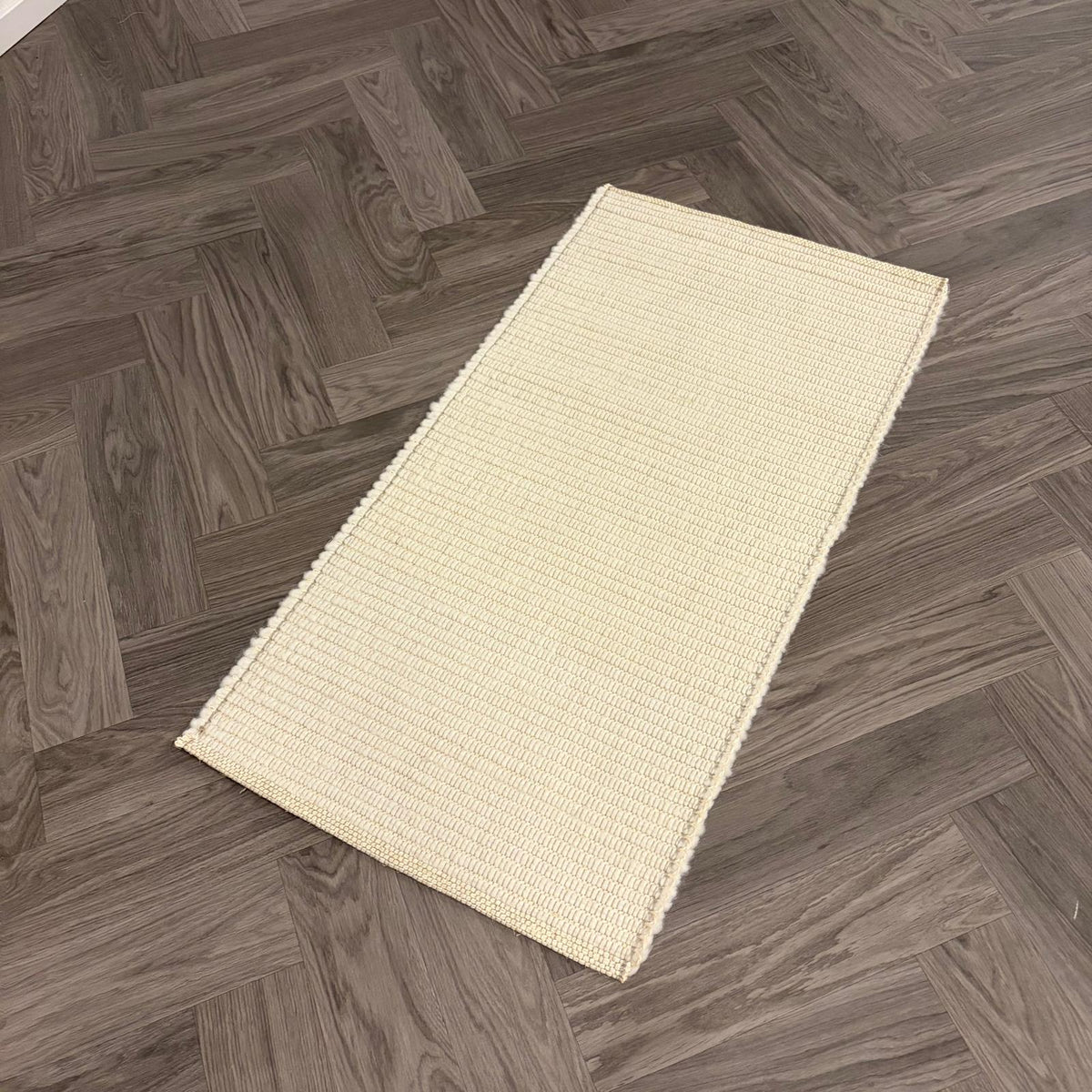 Brinker Loyality White Vloerkleed - 60x110cm - QF Living