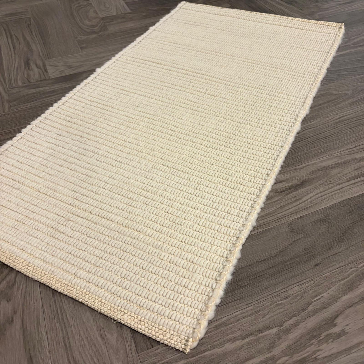 Brinker Loyality White Vloerkleed - 60x110cm - QF Living