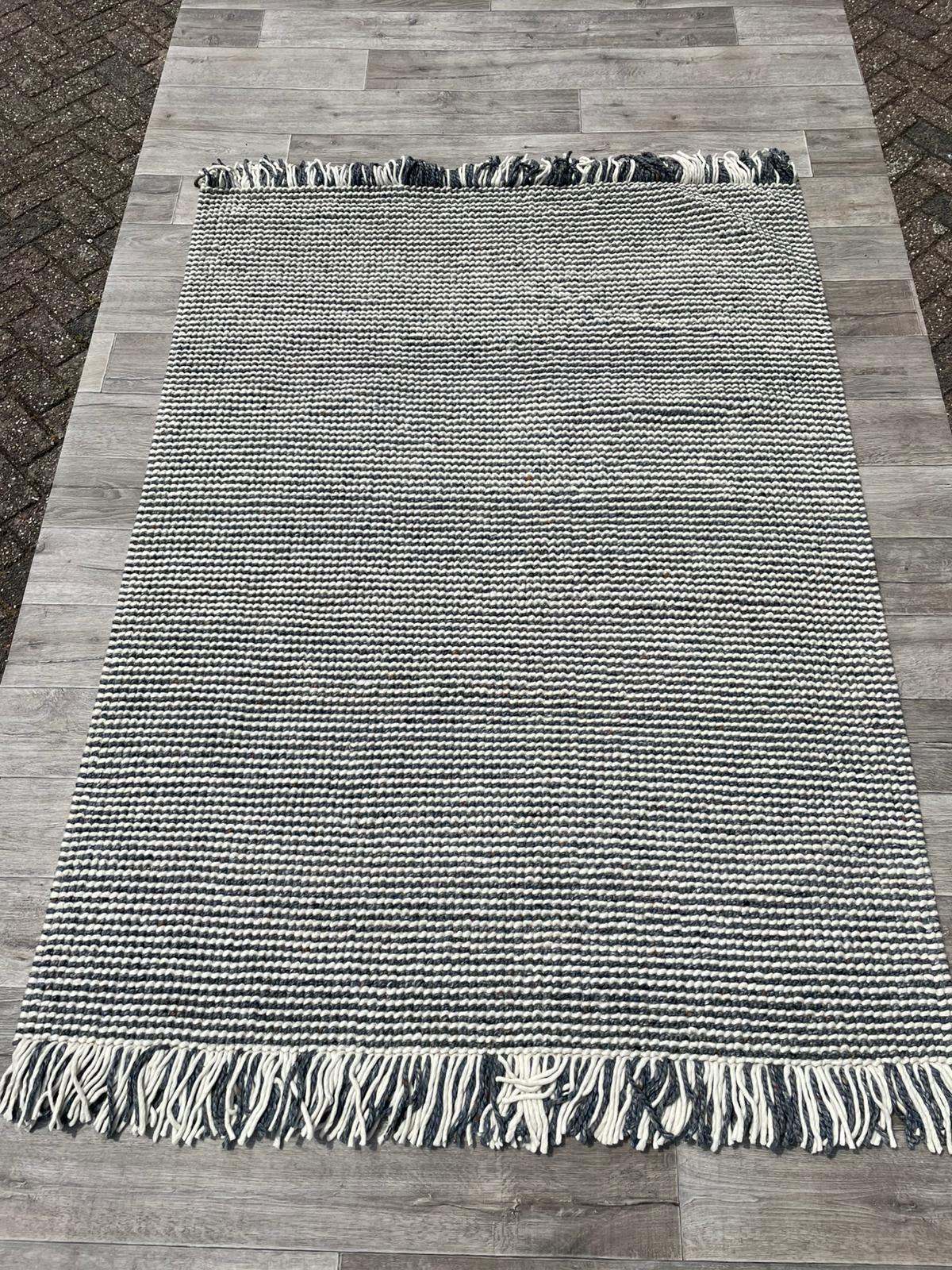 Brinker Marble Blue Vloerkleed - 240x340cm - QF Living