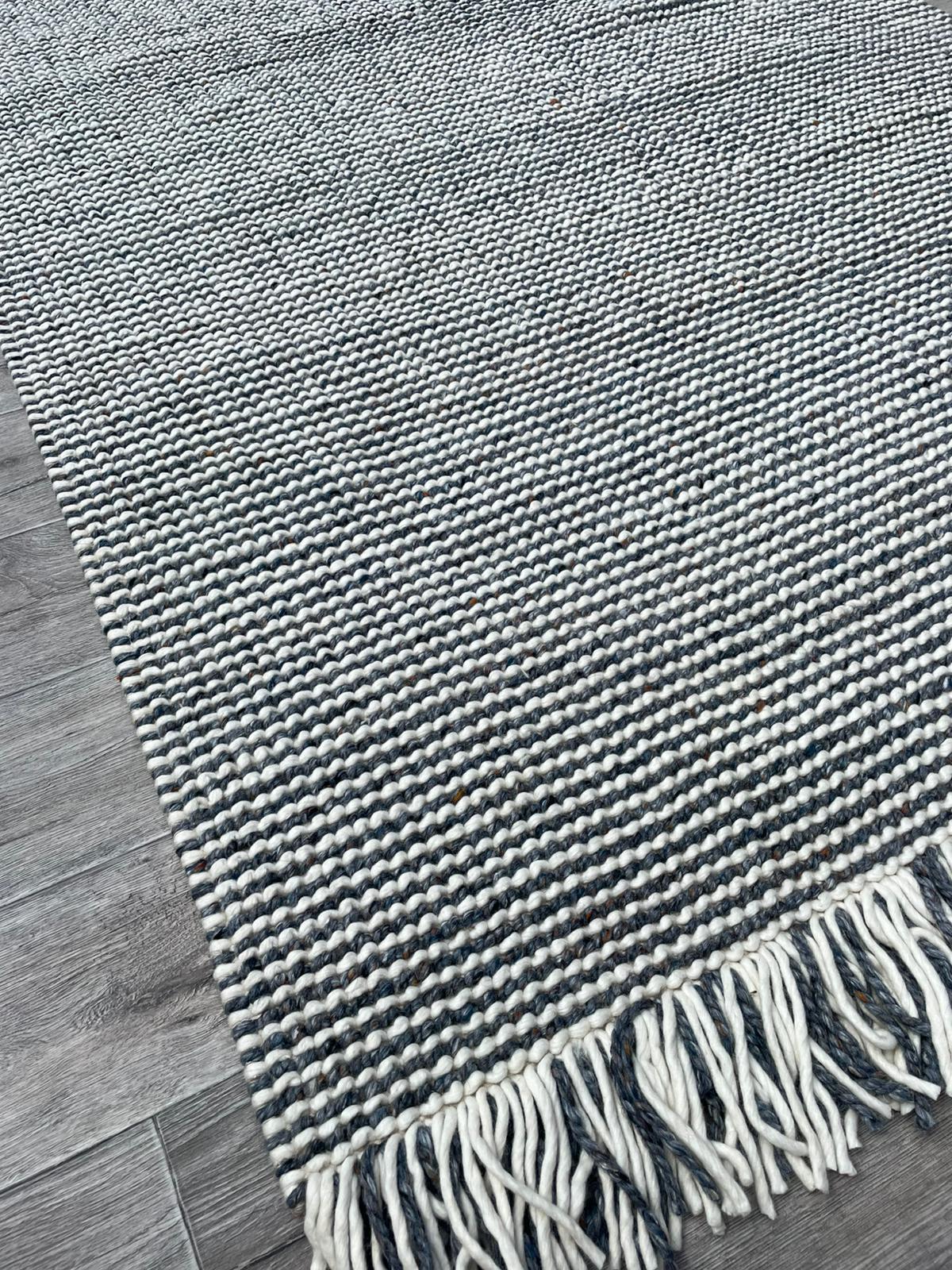 Brinker Marble Blue Vloerkleed - 240x340cm - QF Living