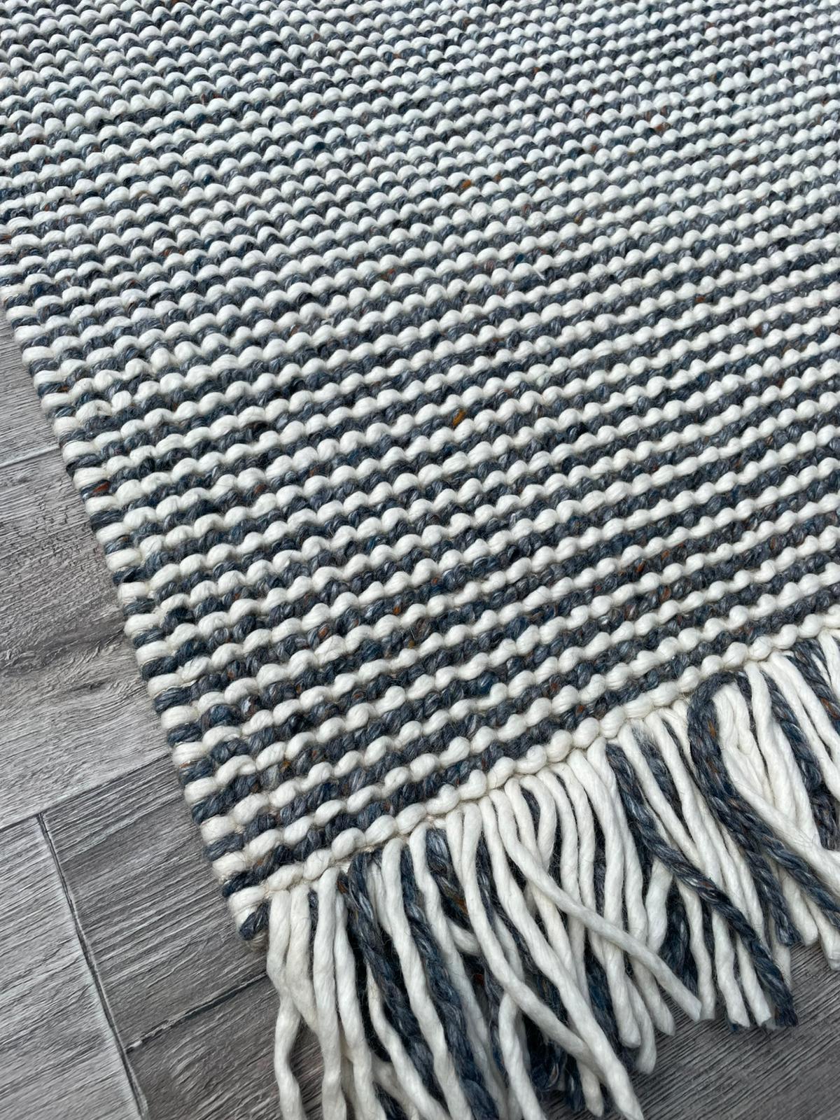 Brinker Marble Blue Vloerkleed - 240x340cm - QF Living