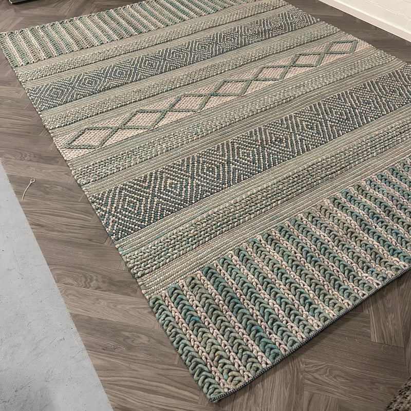 Brinker Marrakech 400 (groen) Vloerkleed - 240x340cm - QF Living