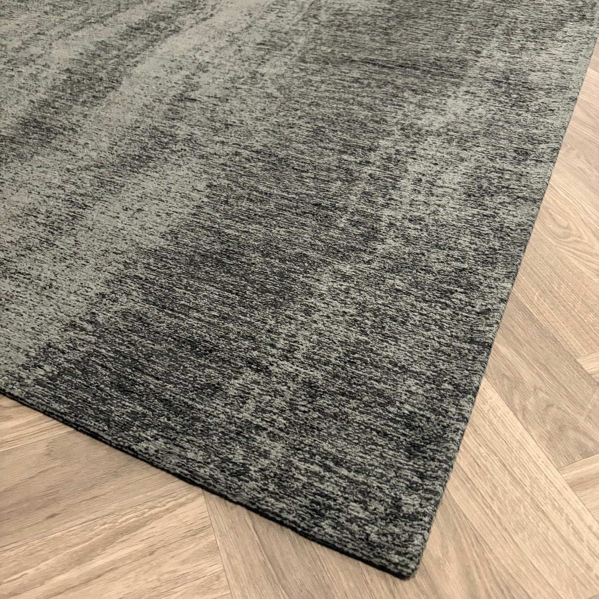 Brinker Mystic Anthracite Vloerkleed - 170x230cm - QF Living