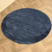 Brinker Oyster Navy Blue Vloerkleed - 200x200cm - QF Living