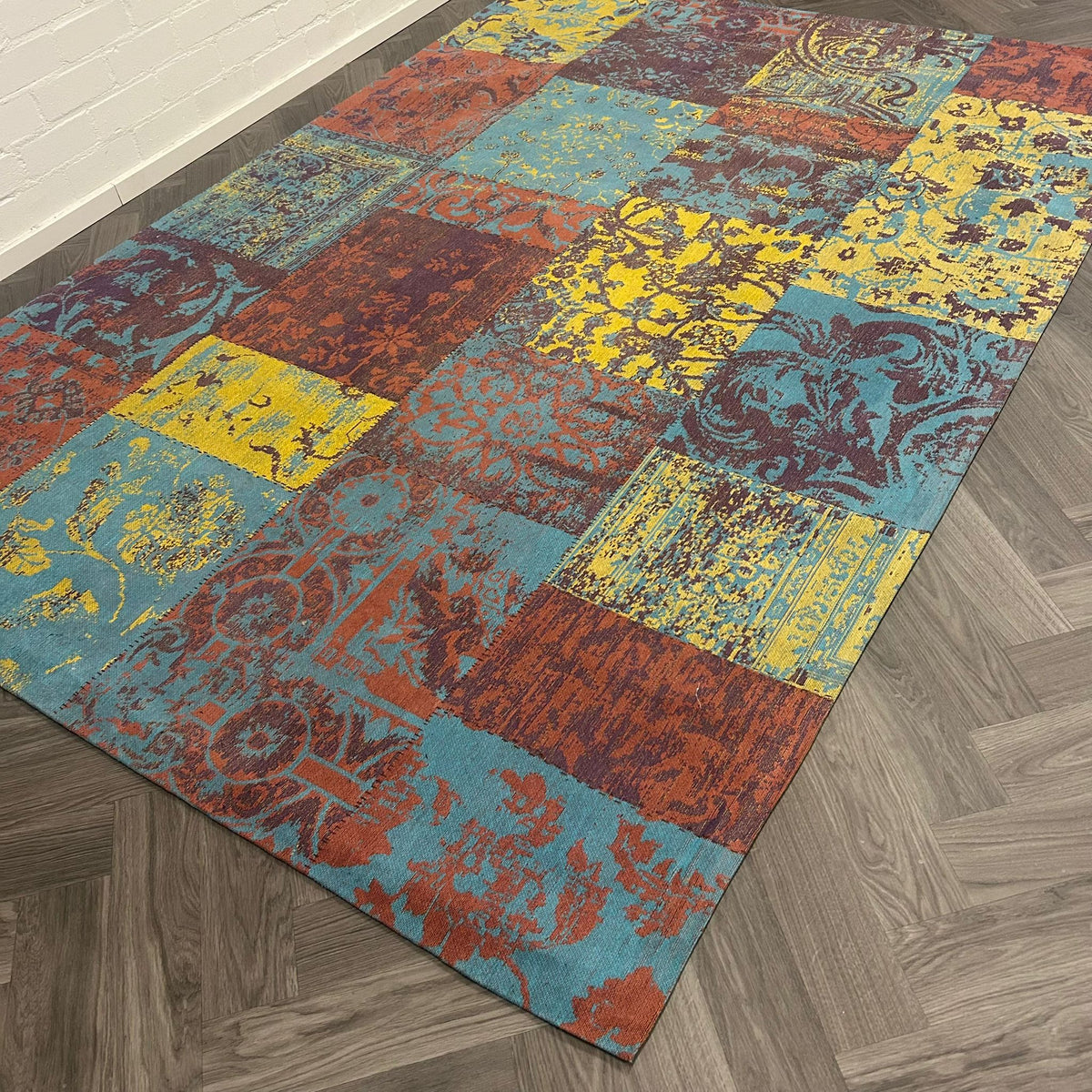 Brinker Patchwork Multi - 200x290cm - QF Living