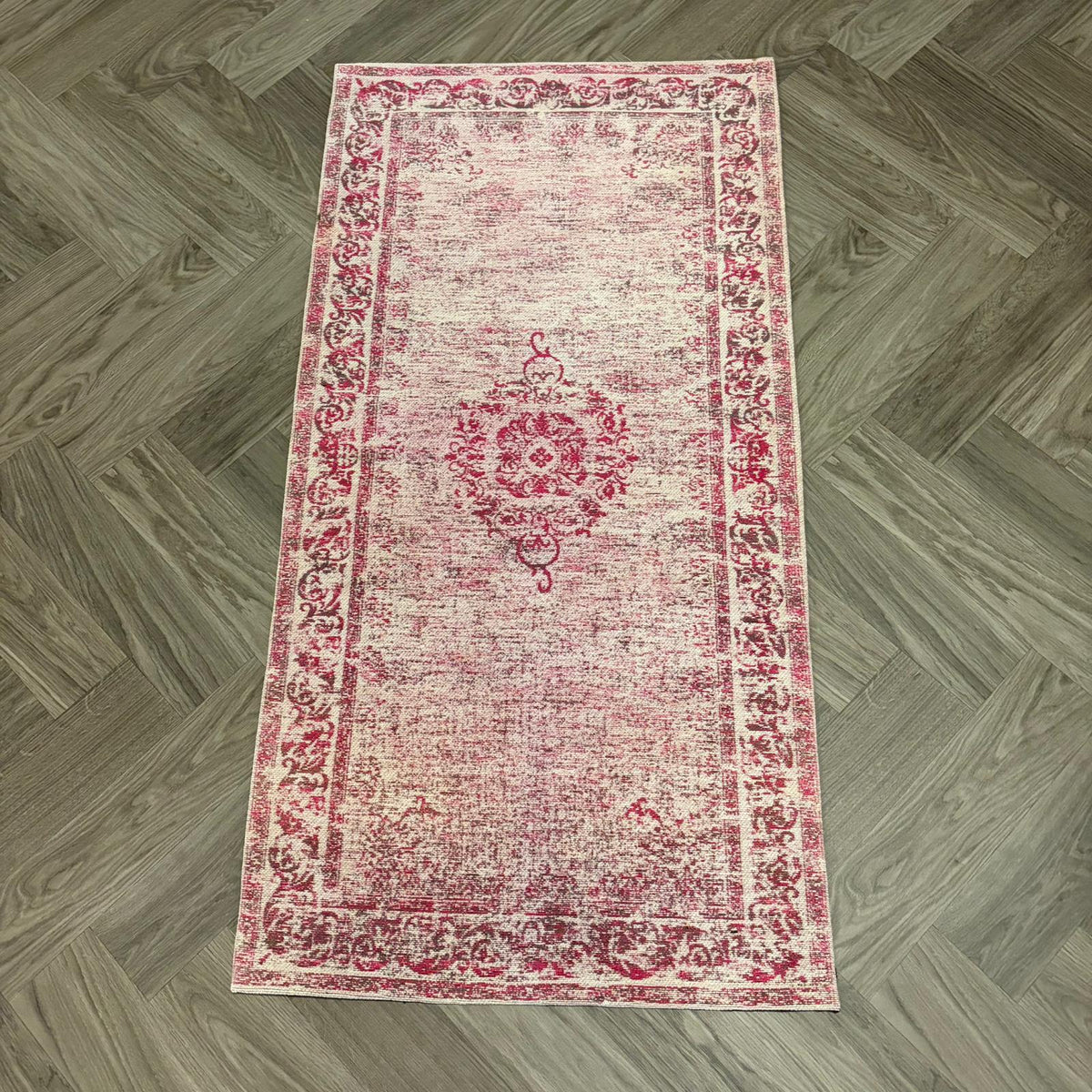 Brinker Pinkpop Pink Vloerkleed - 70x140cm - QF Living