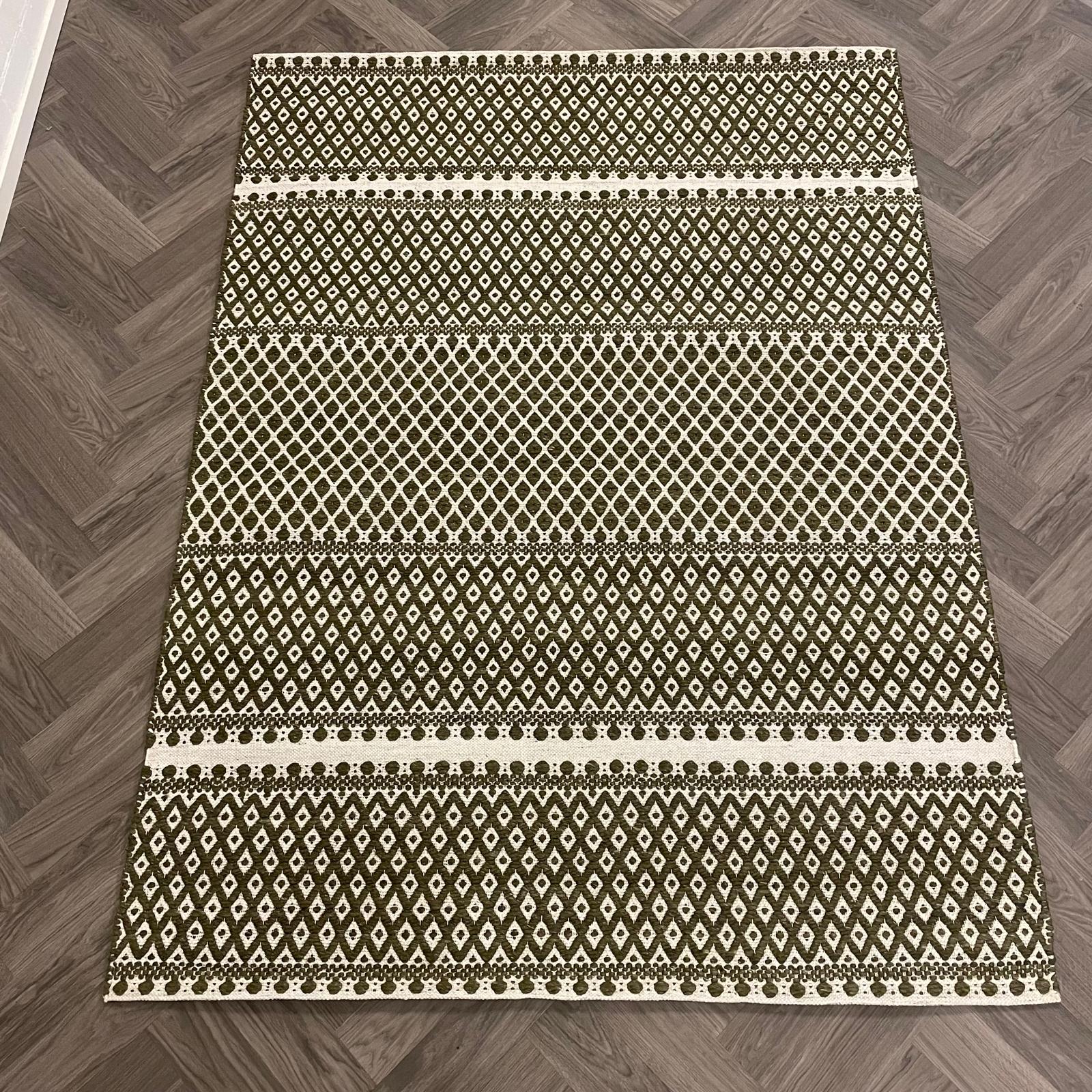 Brinker Saint Army Green Vloerkleed - 170x230cm - QF Living