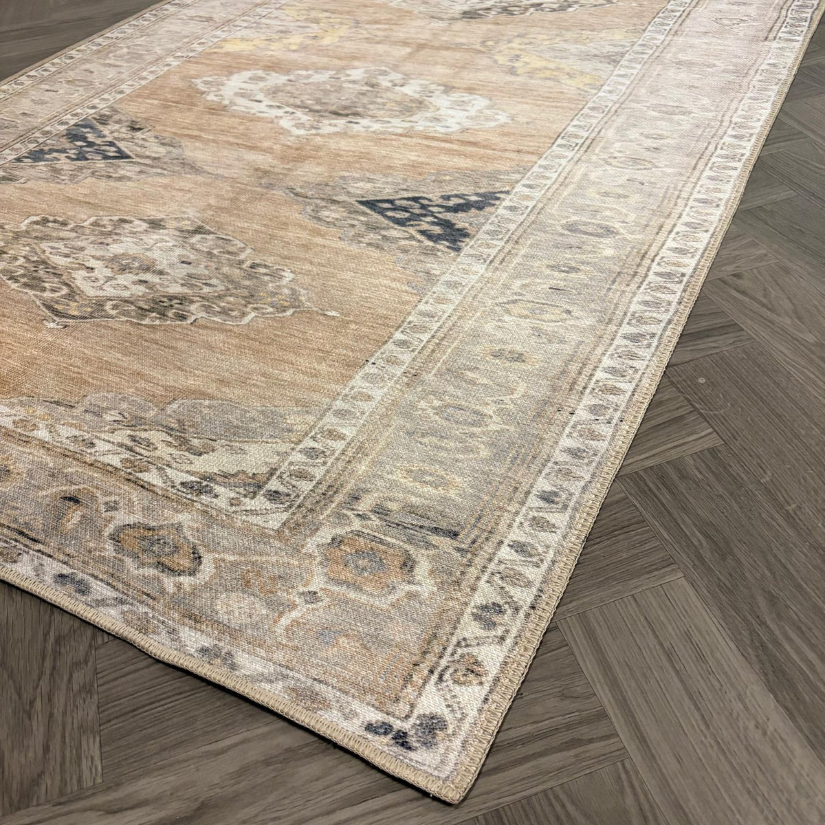 Brinker Senna Yellow Vloerkleed - 140x200cm - QF Living