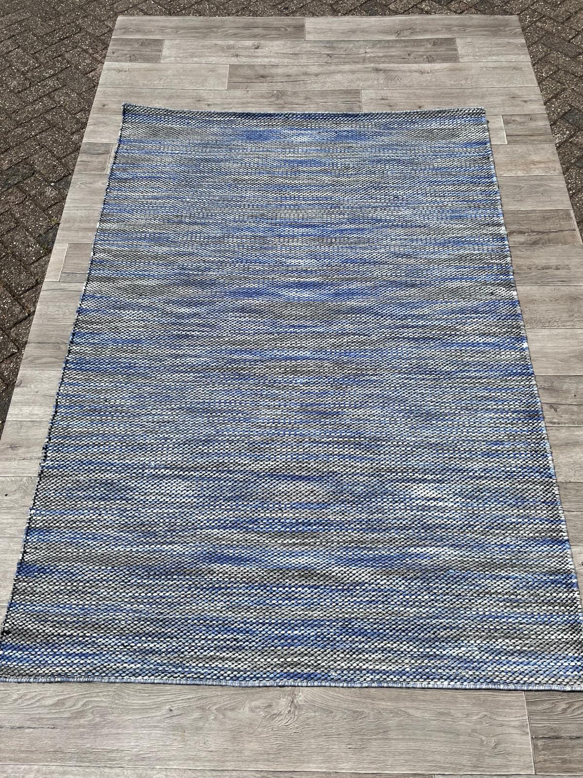 Brinker Spotlight Blue Multi Vloerkleed - 200x290cm - QF Living