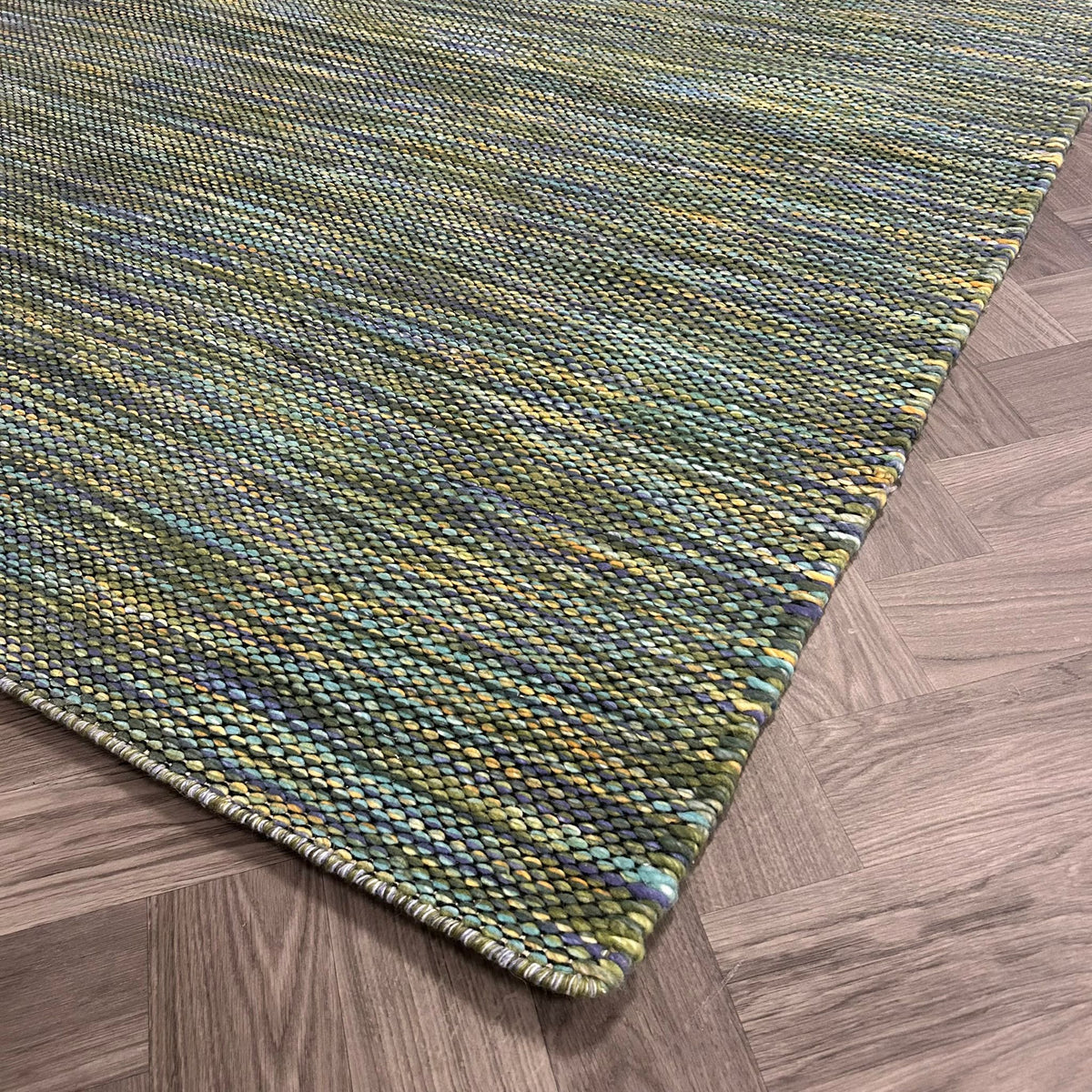 Brinker Spotlight Green Multi Vloerkleed - 200x290cm - QF Living