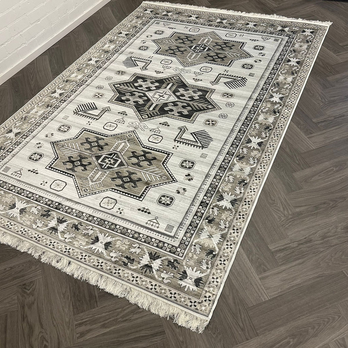 Brinker Sunglow Cream Vloerkleed - 185x275cm - QF Living
