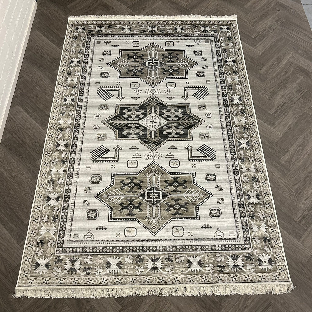 Brinker Sunglow Cream Vloerkleed - 185x275cm - QF Living