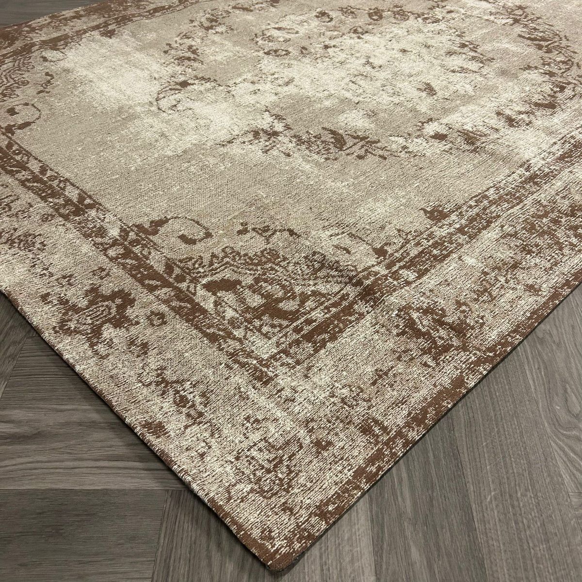 Brinker Superb Beige Vloerkleed - 160x230cm - QF Living