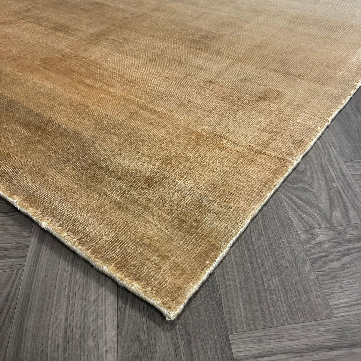 Brinker Velvet 11995 Beige Pistache Vloerkleed - 240x340cm - QF Living