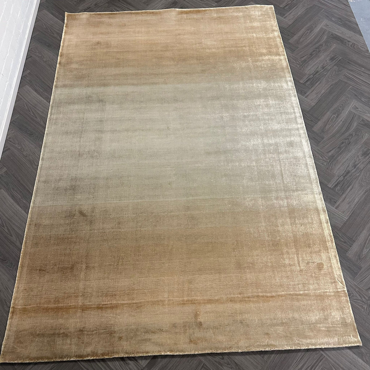 Brinker Velvet 11995 Beige Pistache Vloerkleed - 240x340cm - QF Living