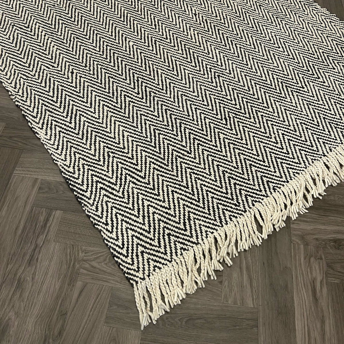 Brinker Vijon Charcoal Vloerkleed - 200x300cm - QF Living