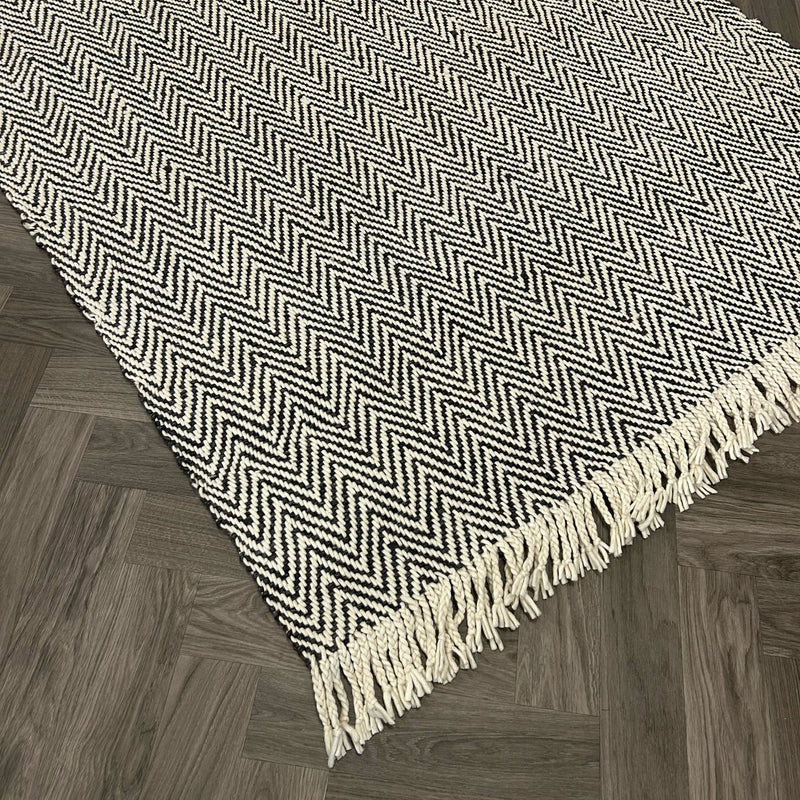 Brinker Vijon Charcoal Vloerkleed - 200x300cm - QF Living