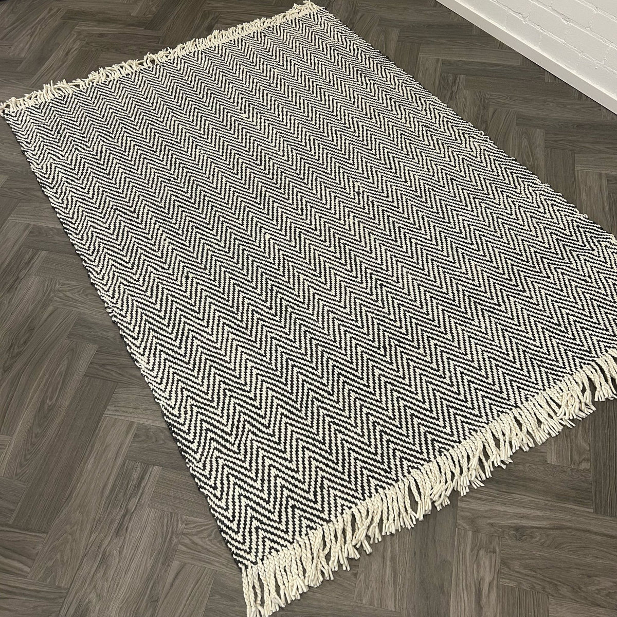 Brinker Vijon Charcoal Vloerkleed - 200x300cm - QF Living