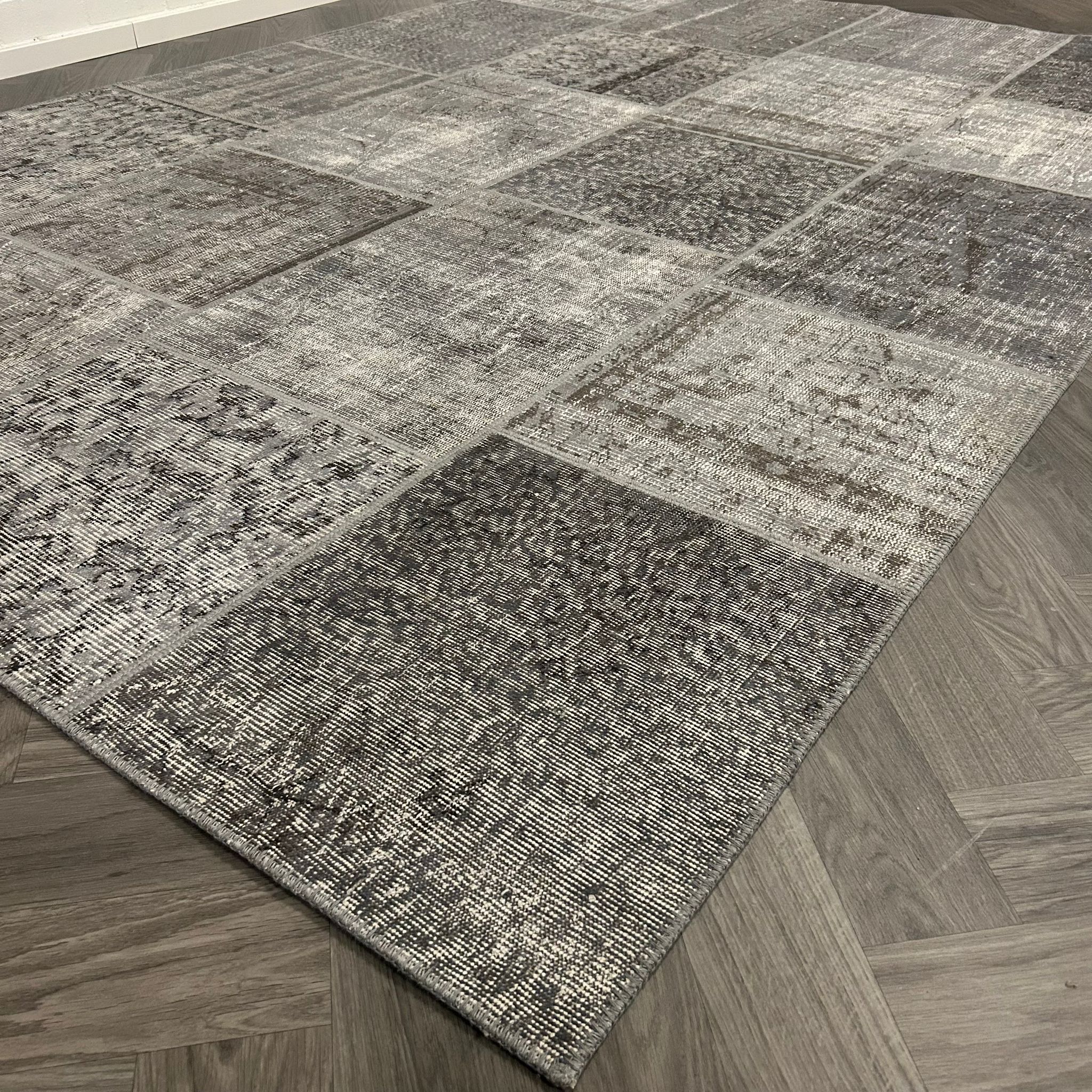 Brinker Vintage Grey Vloerkleed - 200x300cm - QF Living