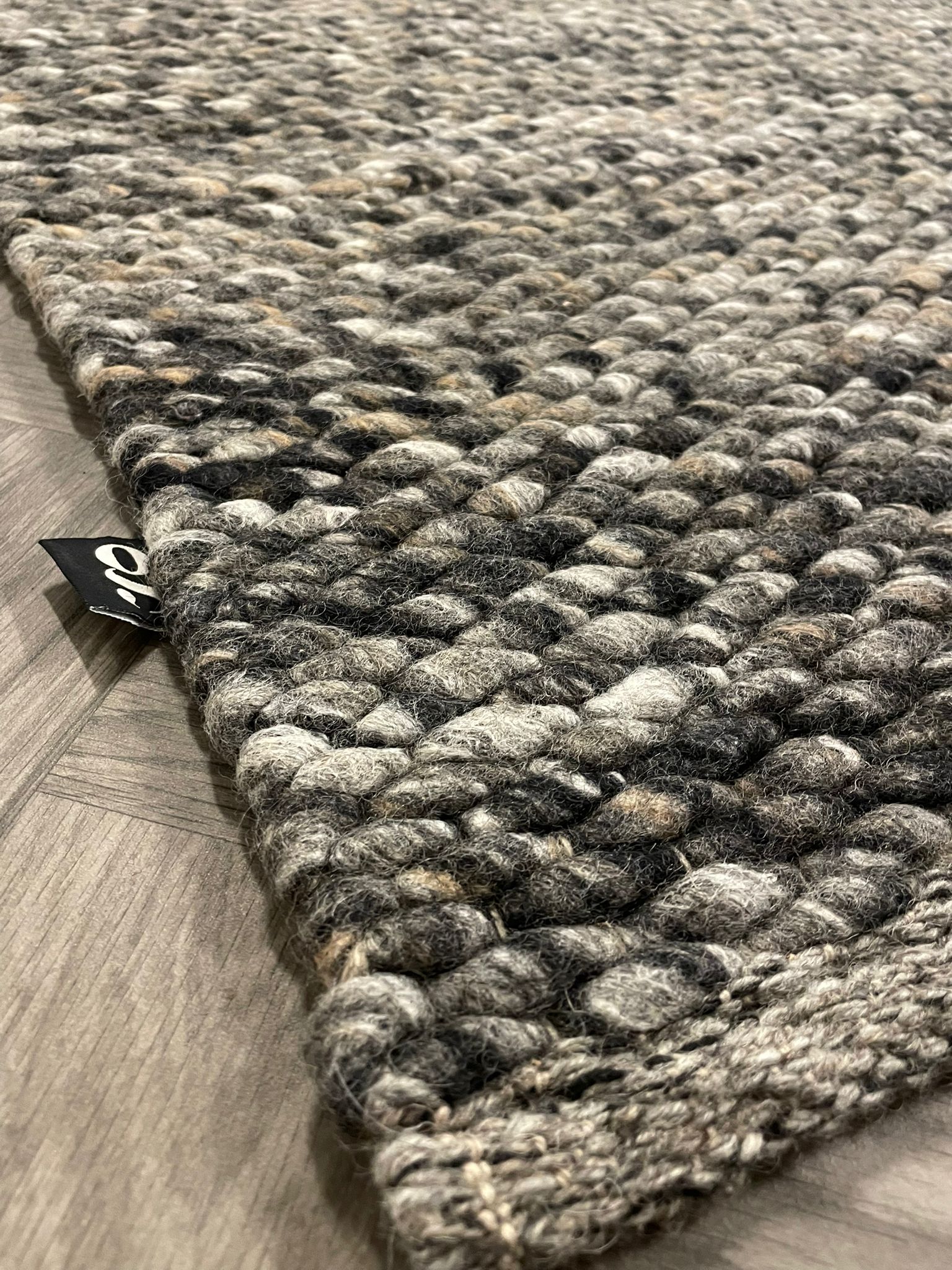 Goossens Xen Antraciet Vloerkleed - 170x230cm - Vloerkleden Koning