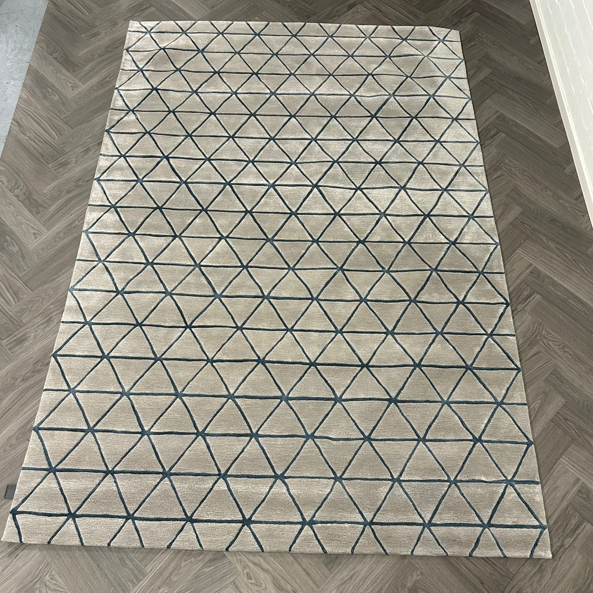 Leolux Girisha Blue Vloerkleed - 200x300cm - Vloerkleden Koning