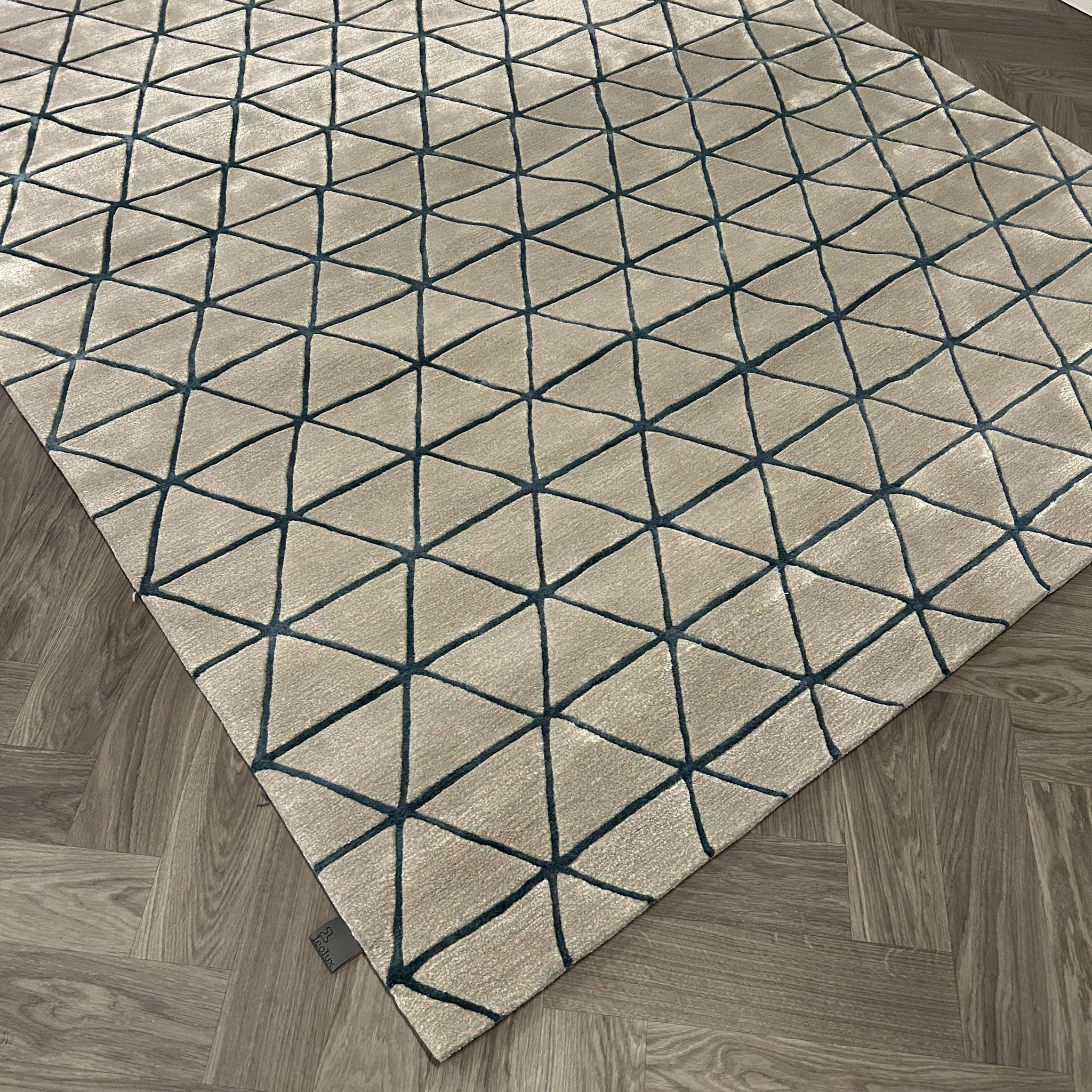 Leolux Girisha Blue Vloerkleed - 200x300cm - Vloerkleden Koning