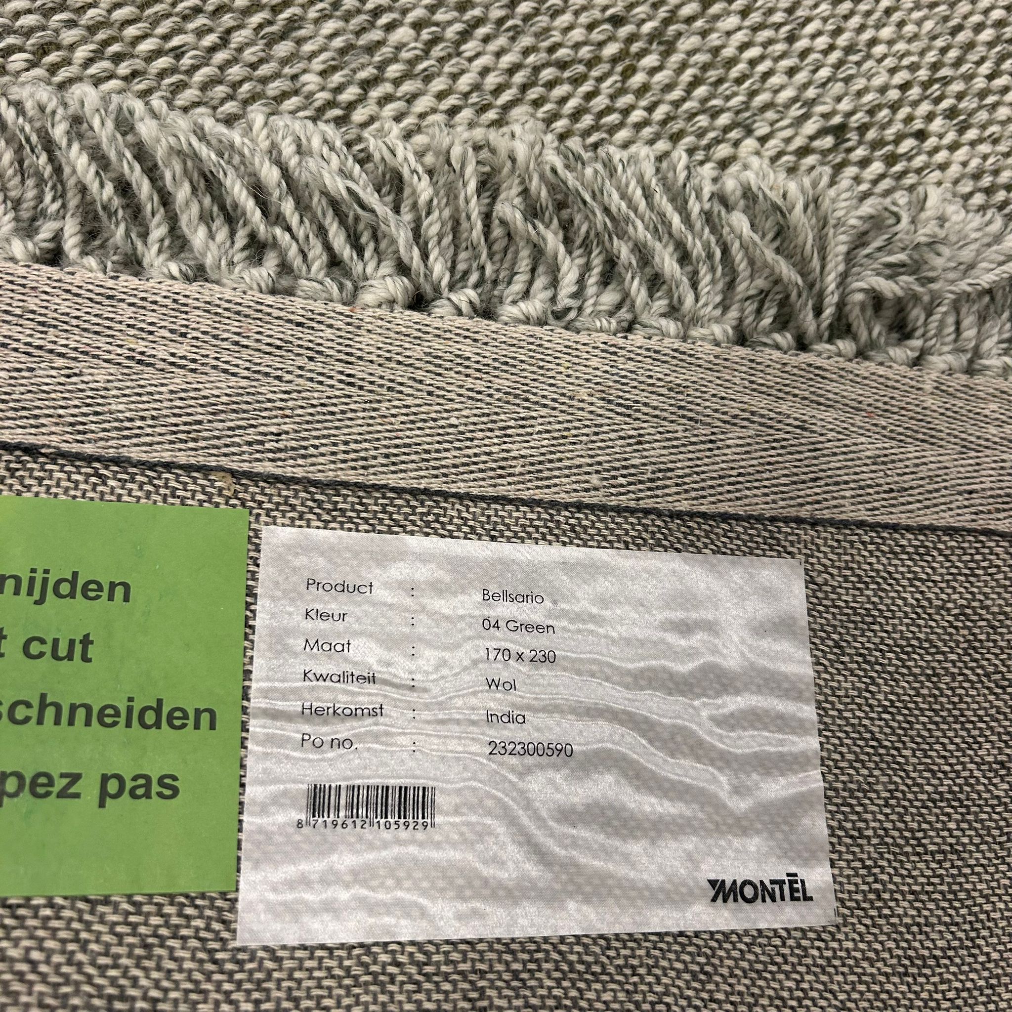 Montèl Belisario 05 Green Vloerkleed - 170x230cm - Vloerkleden Koning