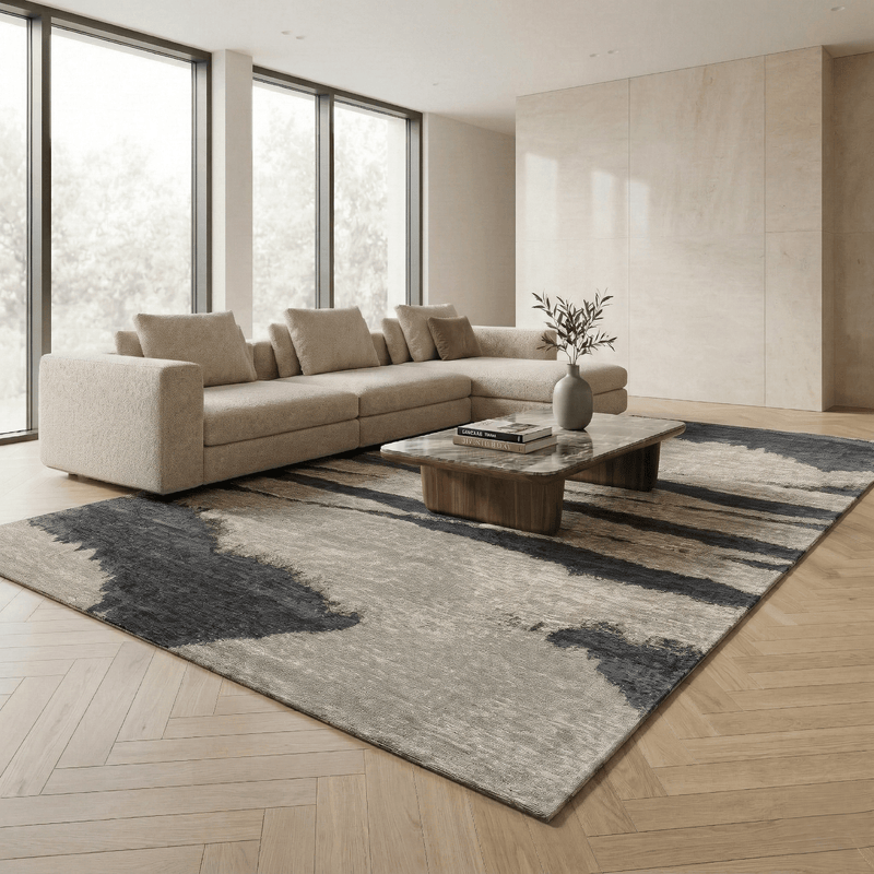 Montèl Bonnier Blue Vloerkleed - 240x340cm - aanzicht 1 - Vloerkleden Koning