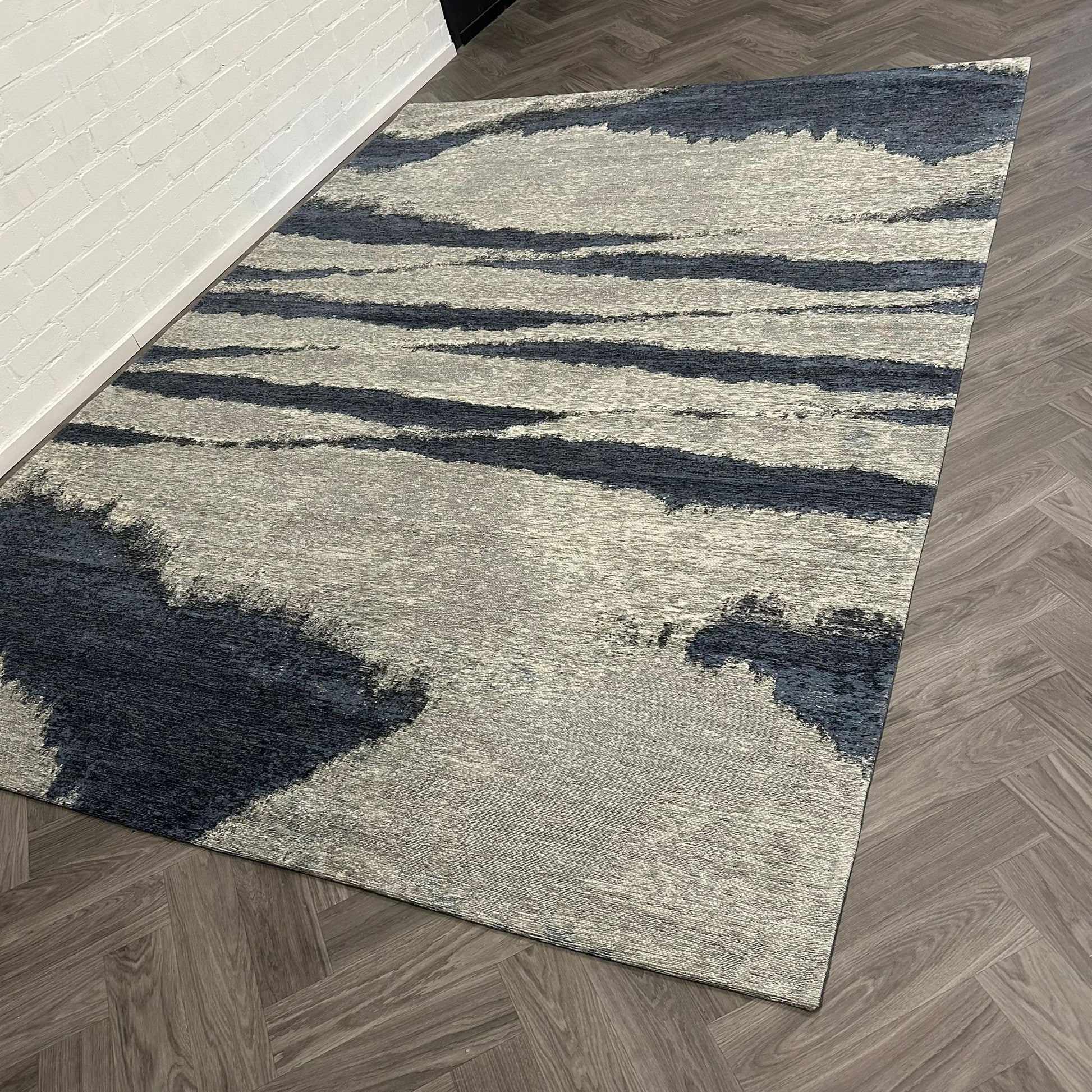 Montèl Bonnier Blue Vloerkleed - 240x340cm - Vloerkleden Koning